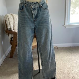 Princess Polly Crossover Jeans